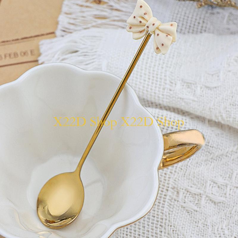 Colher sobremesa antiferrugem  - Gold Cutlery Flatware avaliação e preço