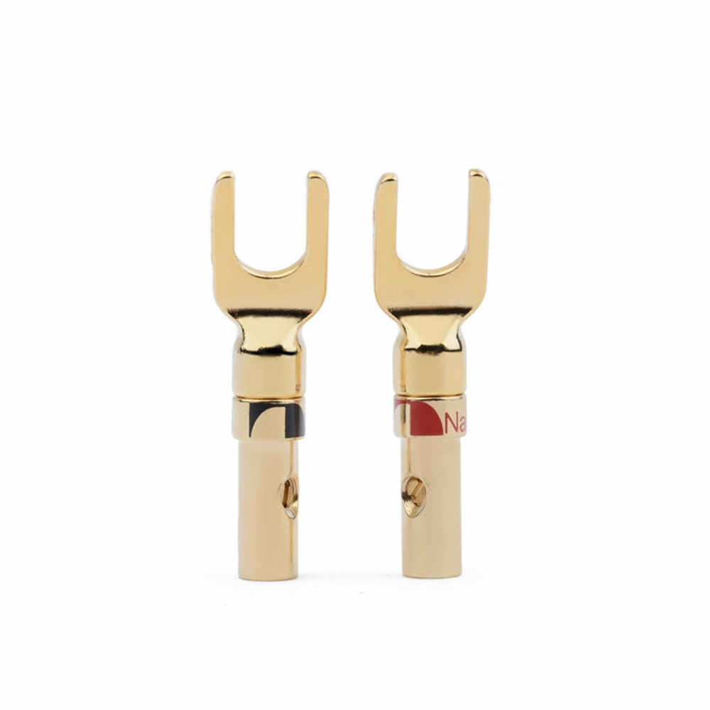 4 Peças Conectores de Áudio Ti - Gold Cutlery Flatware avaliação e preço
