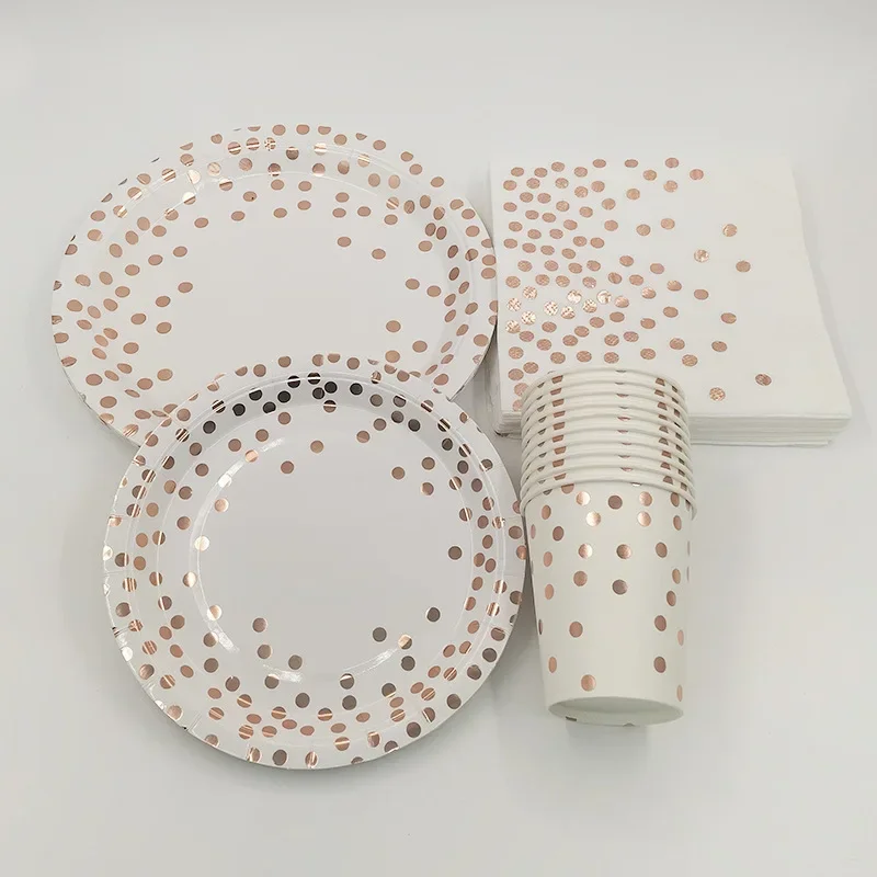 Rose Gold Descartável Louça Se - Gold Cutlery Flatware avaliação e preço