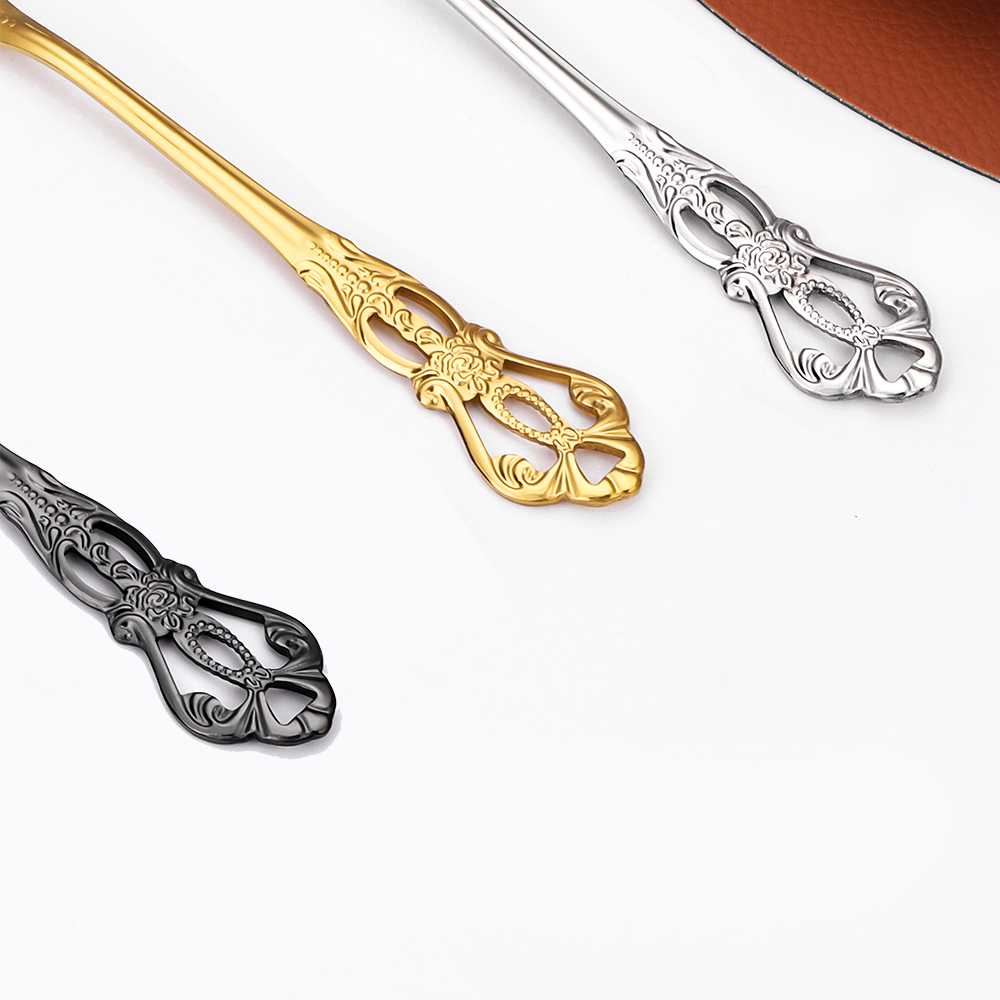 Colheres De Sobremesa De Ouro, - Gold Cutlery Flatware avaliação e preço