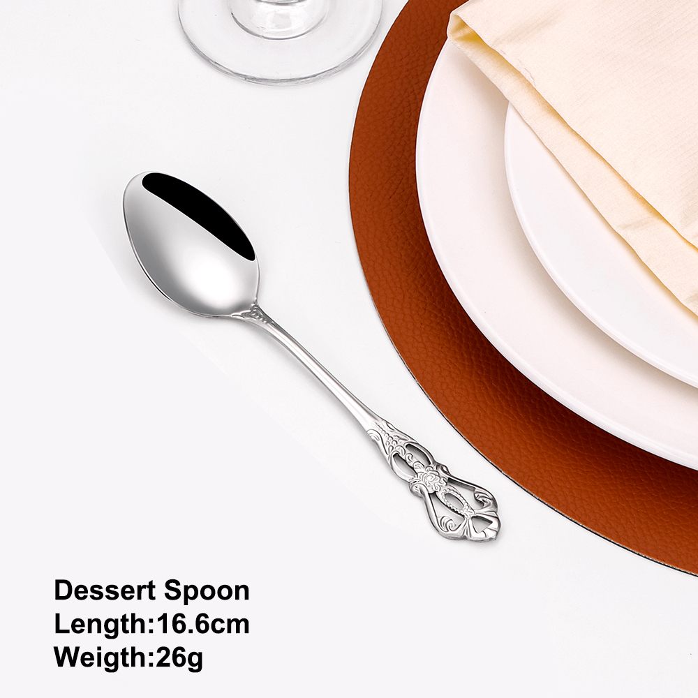 Colheres De Sobremesa De Ouro, - Gold Cutlery Flatware avaliação e preço