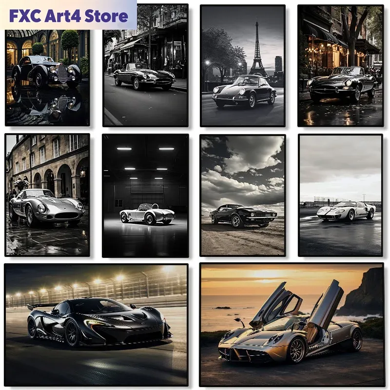 Pôster de Carros Modernos Sem  - Luxury Lifestyle Photography avaliação e preço